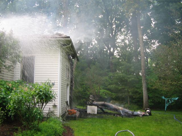 Structure Fire - Davids Hill Road - 05/28/07